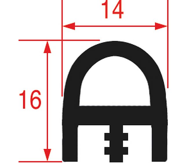 Gasket for Oven Door 1582x565 mm – Genuine Part 7150213