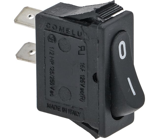 Switch 1-POLE Black 16A 250V – Genuine Part 3319468