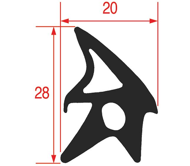 Door Gasket 3300 mm – Genuine Part 3186420