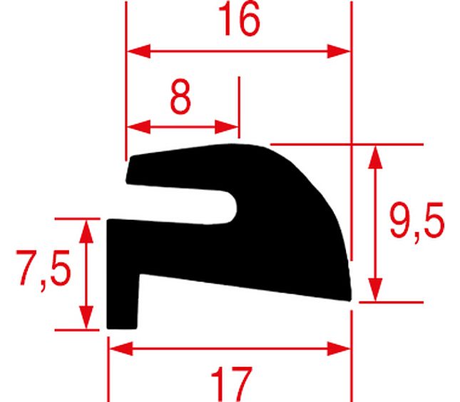 Guarnizione Esterna Porta Oblo 20 Gr – Genuine Part 5126673