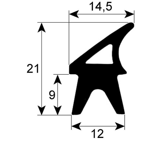 Door Gasket for Oven 1310x675 mm – Genuine Part 5127028