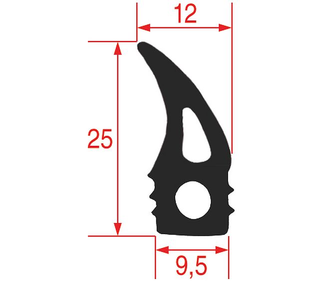 Guarnizione Forno Ag D 97980 VP611 – Genuine Part 5021494