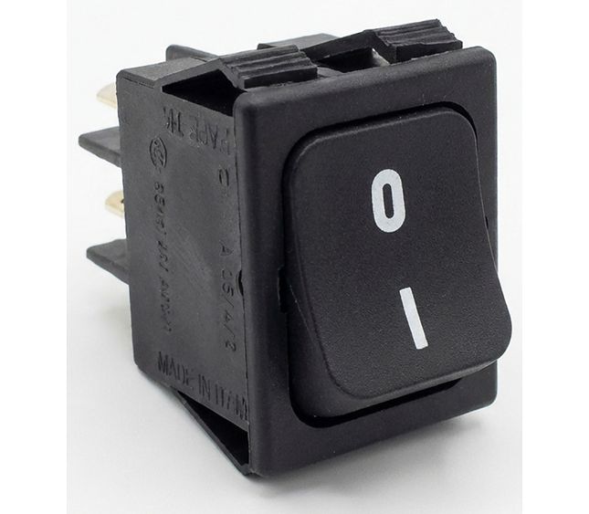 Bipolar Switch Black 10A 250V – Genuine Part 23452427