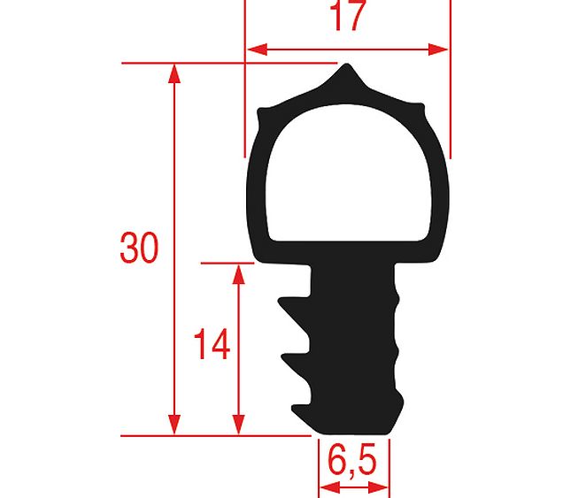 Gasket for Oven Door 700x530 mm – Genuine Part 5037769