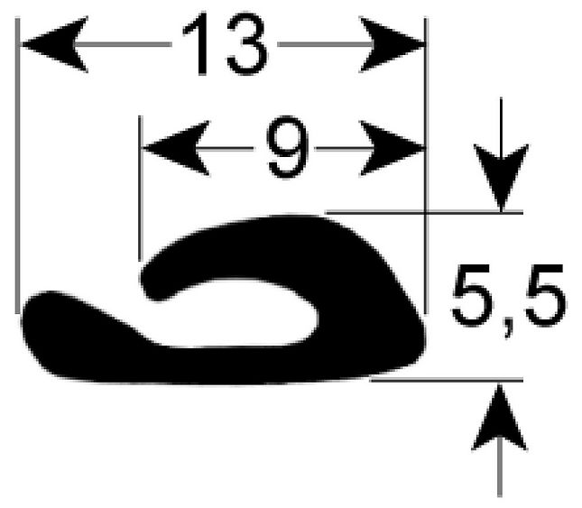 Guarnizione Vetro Porta Forno – Genuine Part 5124978