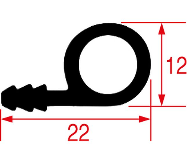 Gasket for Oven Door – Genuine Part 5126977