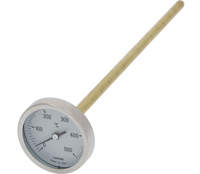 Thermometer White Ø 63,6 mm 0-500°C – Genuine Part 5112416