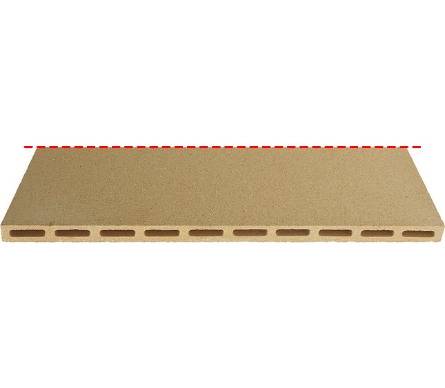 Refractory Stone Perfor. 916x610x17 mm – Genuine Part 5034501