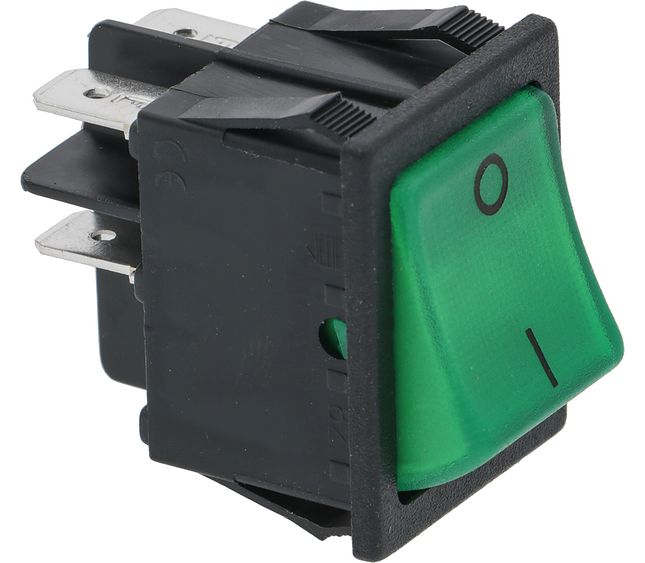 Bipolar Switch Green 16A 250V – Genuine Part 3319944