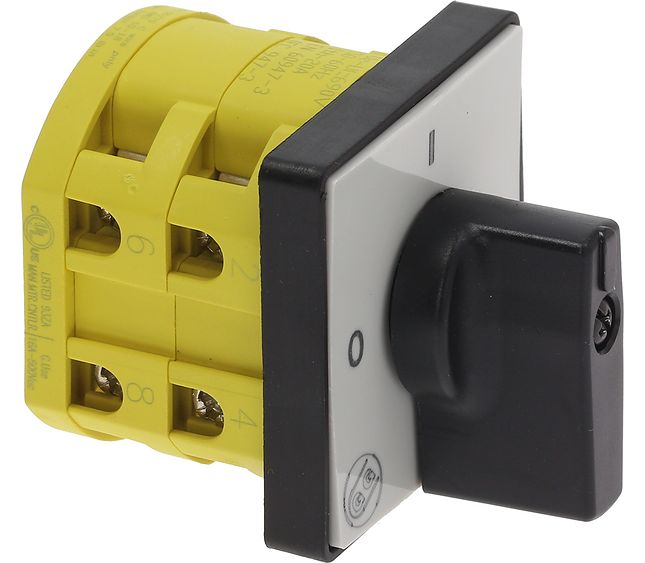 Black Tetrapolar Switch 16A – Genuine Part 3319453