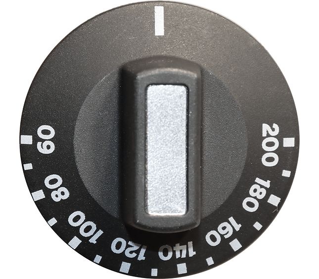 Knob Black Ø 50 mm 60-200°C – Genuine Part 5110820
