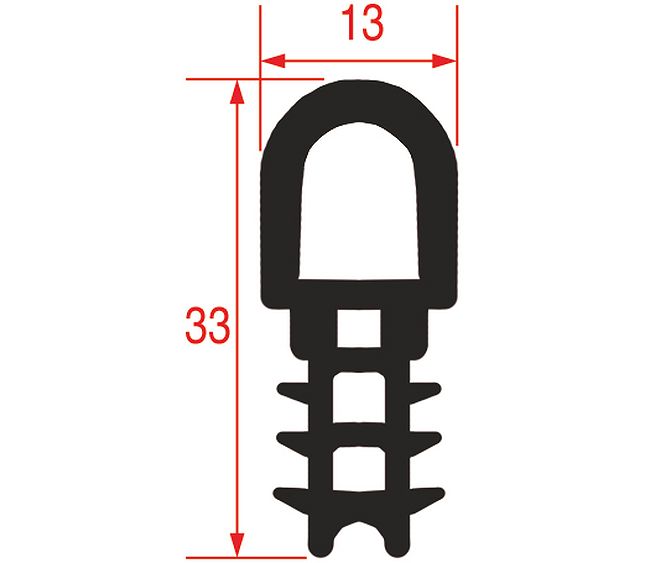 Gasket for Oven Door 1065x700 mm – Genuine Part 3186391