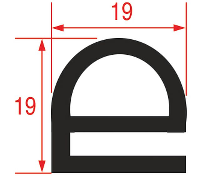 Gasket for Oven Door - 6 M – Genuine Part 3286005