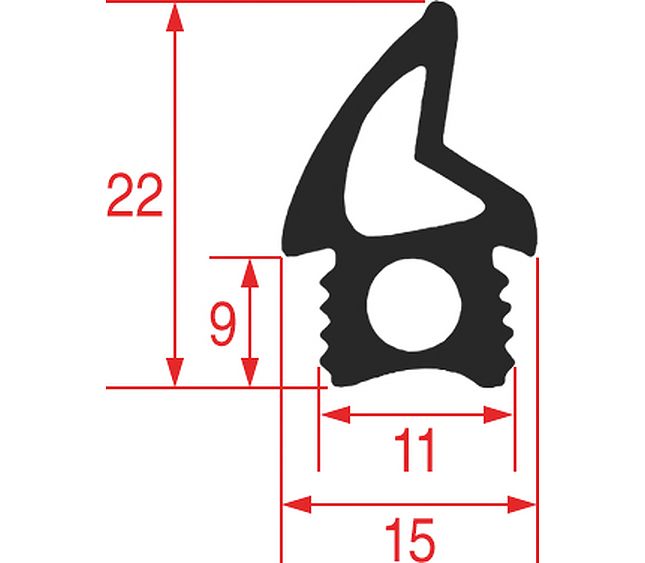 Door Gasket for Oven 7000 mm – Genuine Part 3786595