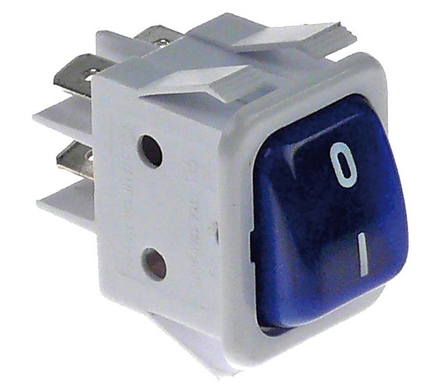 Wippenschalter Einbaumaß 30x22mm Blau 2N – Genuine Part 24156349