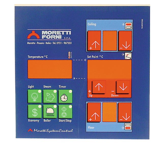 Polyester Label with Code 768001B0 Blue – Genuine Part 24161946
