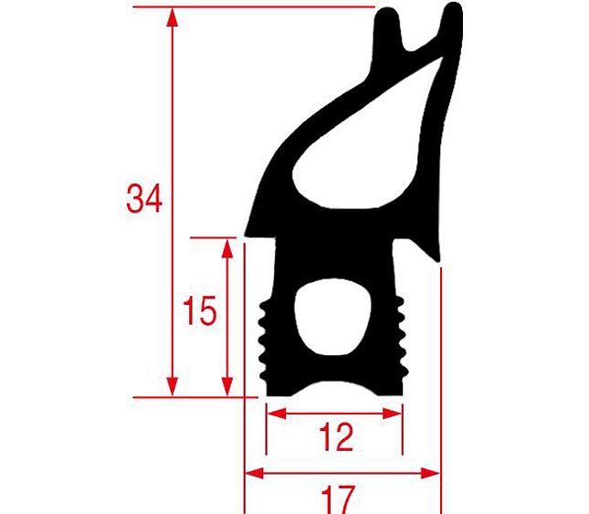 Oven Door Gasket 683x558 mm – Genuine Part 35396766