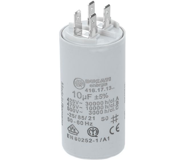 Capacitor Ducati Energia 10µF – Genuine Part 35459793