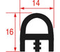Gasket for Oven Door 1582x565 mm – Genuine Part 7150213