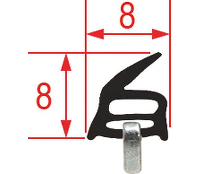 Gasket for Oven Door 330x250 mm – Genuine Part 5061768