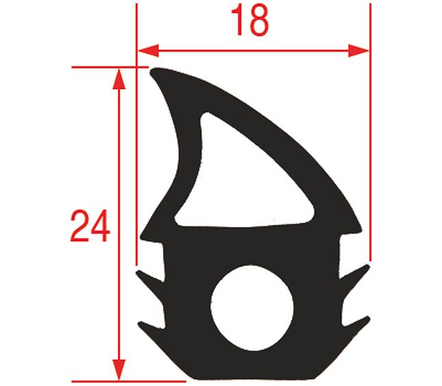 Gasket for Oven Door 5300 mm – Genuine Part 5060204