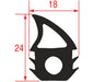 Gasket for Oven Door 5300 mm – Genuine Part 5060204