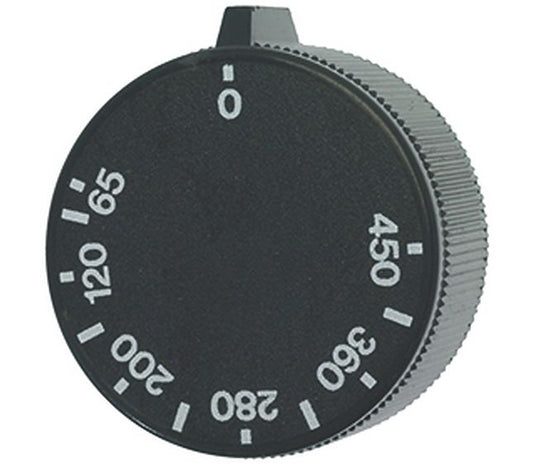 Black Knob Ø 43 mm 0-450°C – Genuine Part 3241572