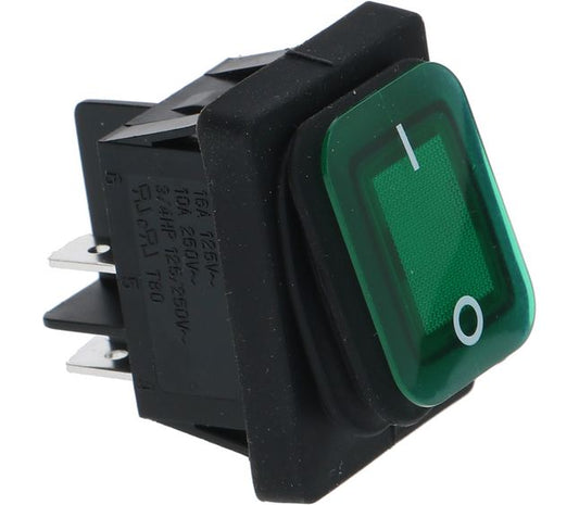 Interruttore Bipolare Verde 16A 250V – Genuine Part 3319827