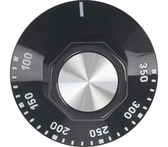 Manopola Nera Ø 50 mm 100°-350°C – Genuine Part 5047522