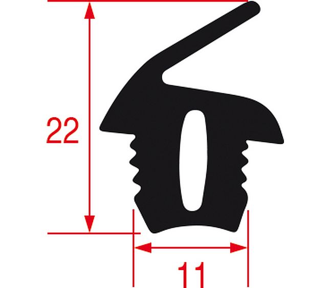 Gasket for Oven Door 5500 mm – Genuine Part 3786867