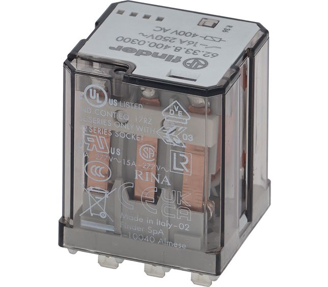 Rele Finder 400V 16A (62.33.8.400.0300) – Genuine Part 5240863