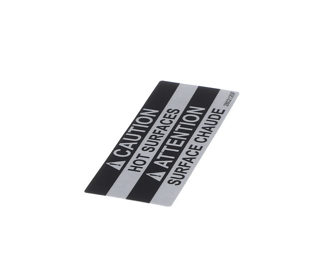 Label Caution Hot – Genuine Part WB141516