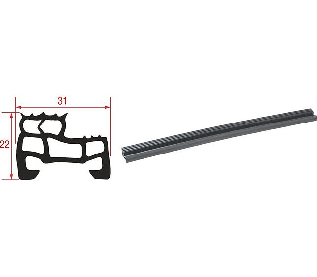 Gasket for Oven Door Retainer 515 mm – Genuine Part 23017071