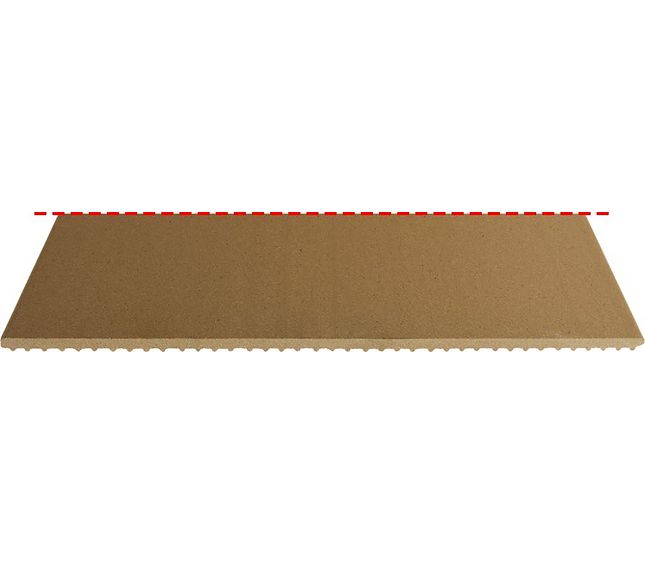 Refractory Stone 695x520x11+3 mm – Genuine Part 23017136