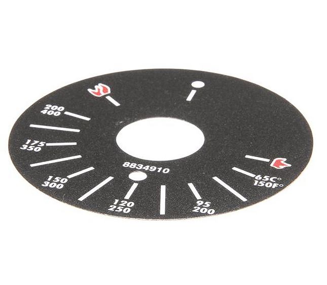 Decal; Dial Plate Thermostatic Griddle – Genuine Part PT00072960