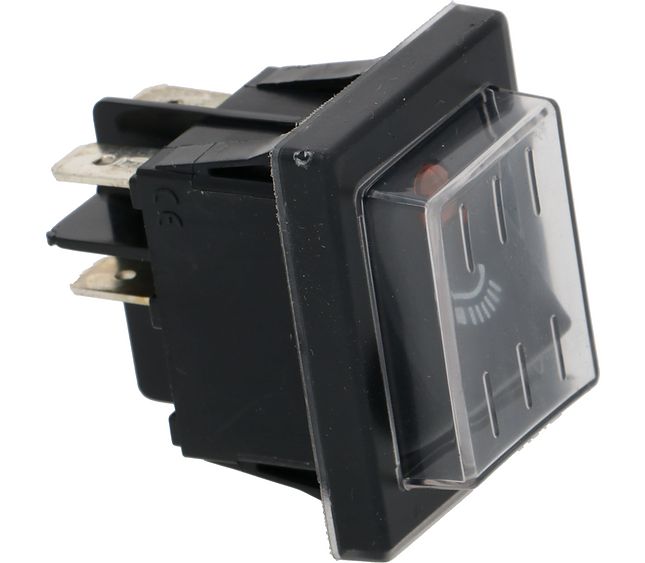 Interruttore Bipolare Nero 16A 250V – Genuine Part 5122643