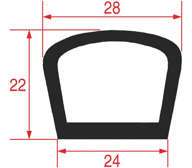 Oven Door Gasket – Genuine Part 3786305