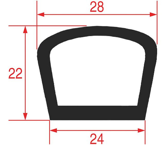 Oven Door Gasket – Genuine Part 3786305