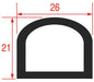 Oven Door Gasket – Genuine Part 3786306