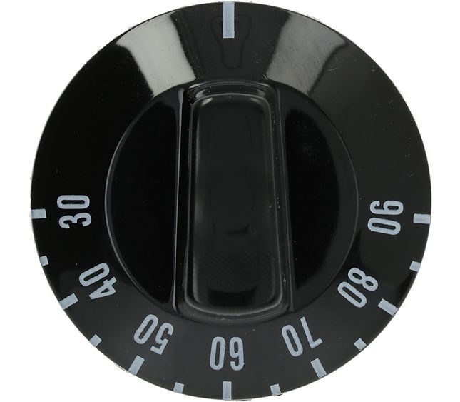 Black Knob Ø 50 mm 30-90°C – Genuine Part 3444125