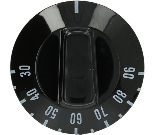 Black Knob Ø 50 mm 30-90°C – Genuine Part 3444125