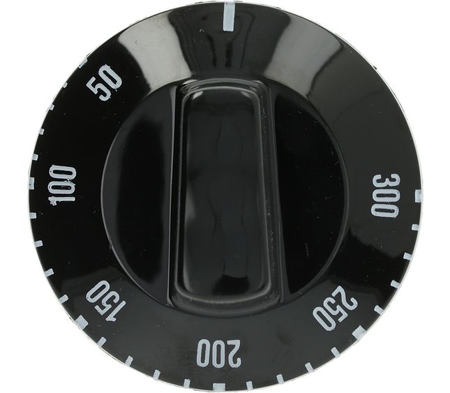 Black Knob Ø 50 mm 50-300°C – Genuine Part 3444128