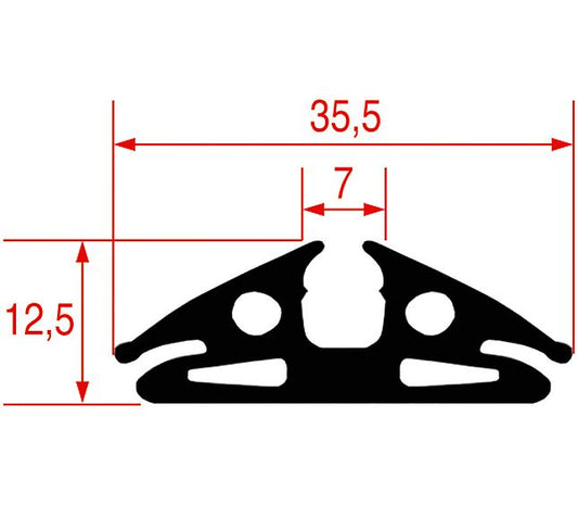 Gasket for Oven Glass 1500 mm – Genuine Part 3186423