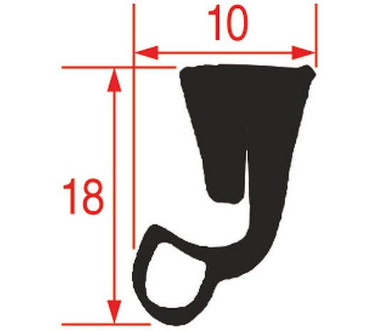 Gasket for Oven Door 1140 mm – Genuine Part 3186351