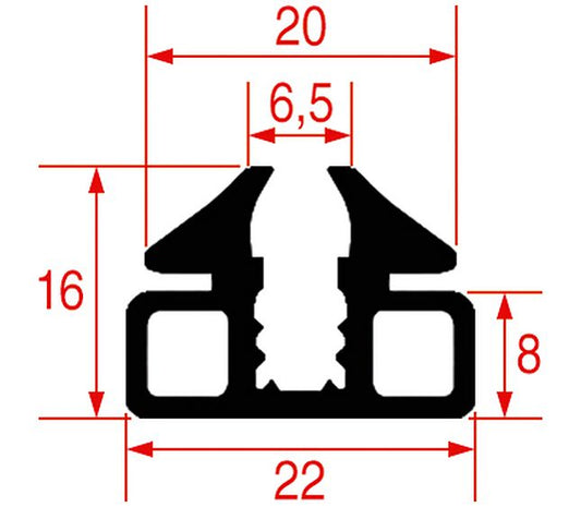 Gasket for Oven Glass 1400 mm – Genuine Part 3186352