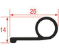 Oven Gasket 2554 – Genuine Part 3186032