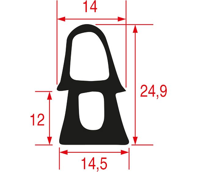 Guarnizione 712x617 mm – Genuine Part 40G2086