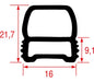 Guarnizione Porta Forno 880x800 mm – Genuine Part 5126915