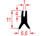 Guarnizione; 1PZ=3000MM – Genuine Part 40H6761