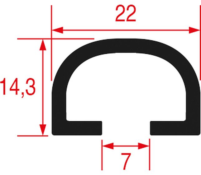 Guarnizione Carrello Portateglie 460 mm – Genuine Part 5126863